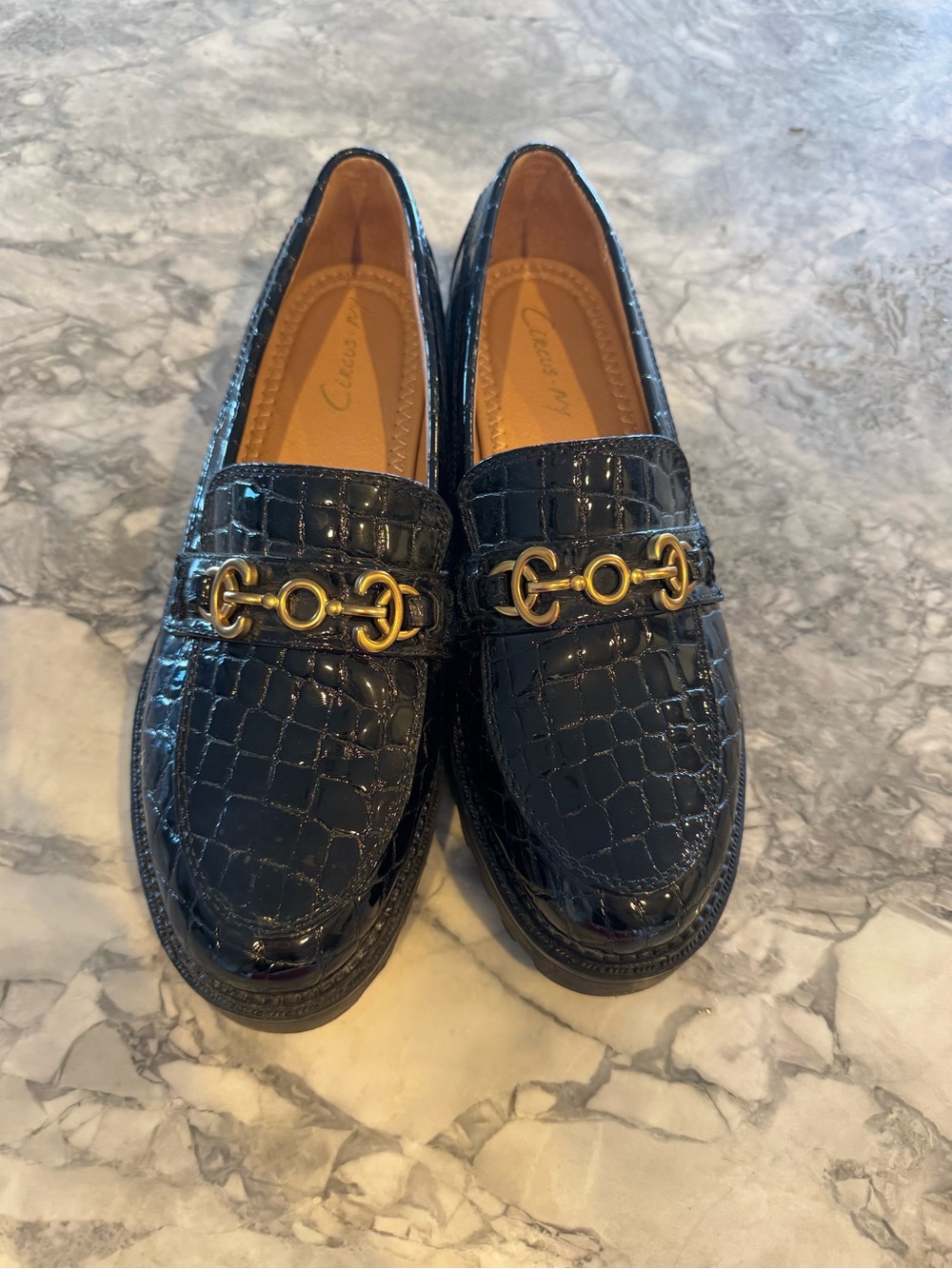 Sam Edelman Black Loafers